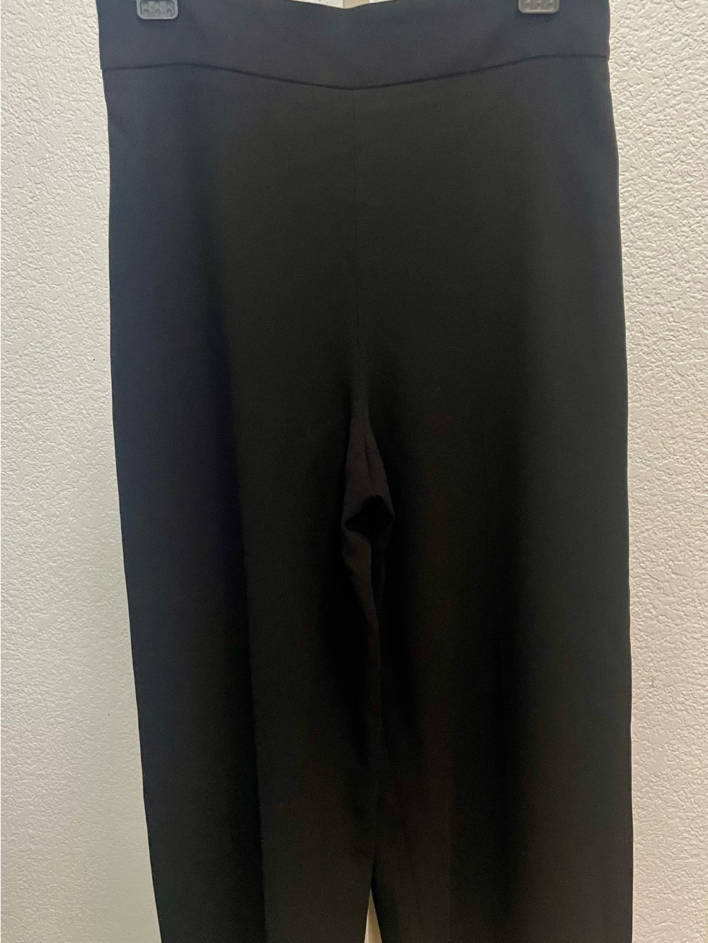 Zara Woman Black Wide Leg Culottes Gaucho Pants Size Medium